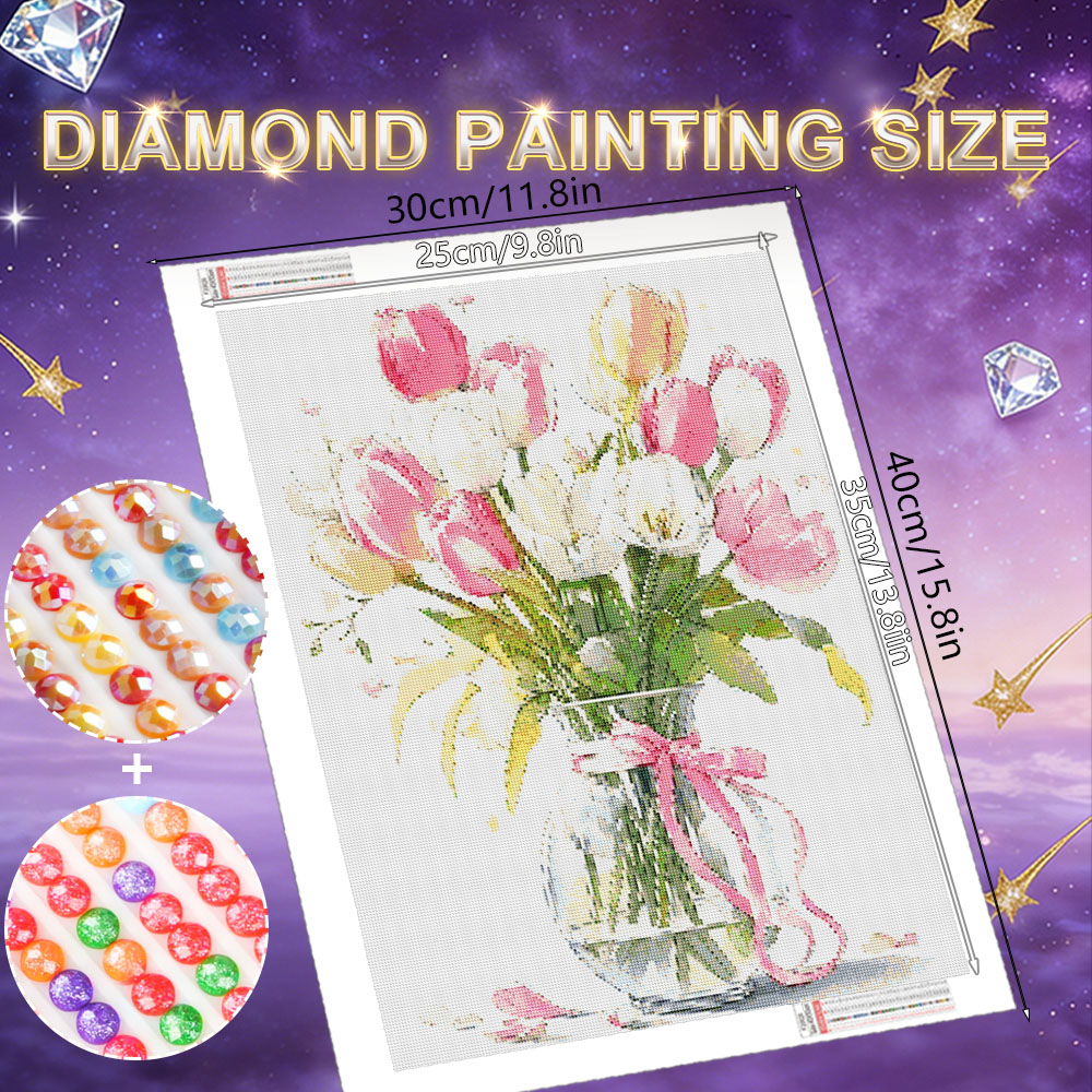 HUACAN Diamond Art Painting Ro - Resin Art Of Rose avis et prix