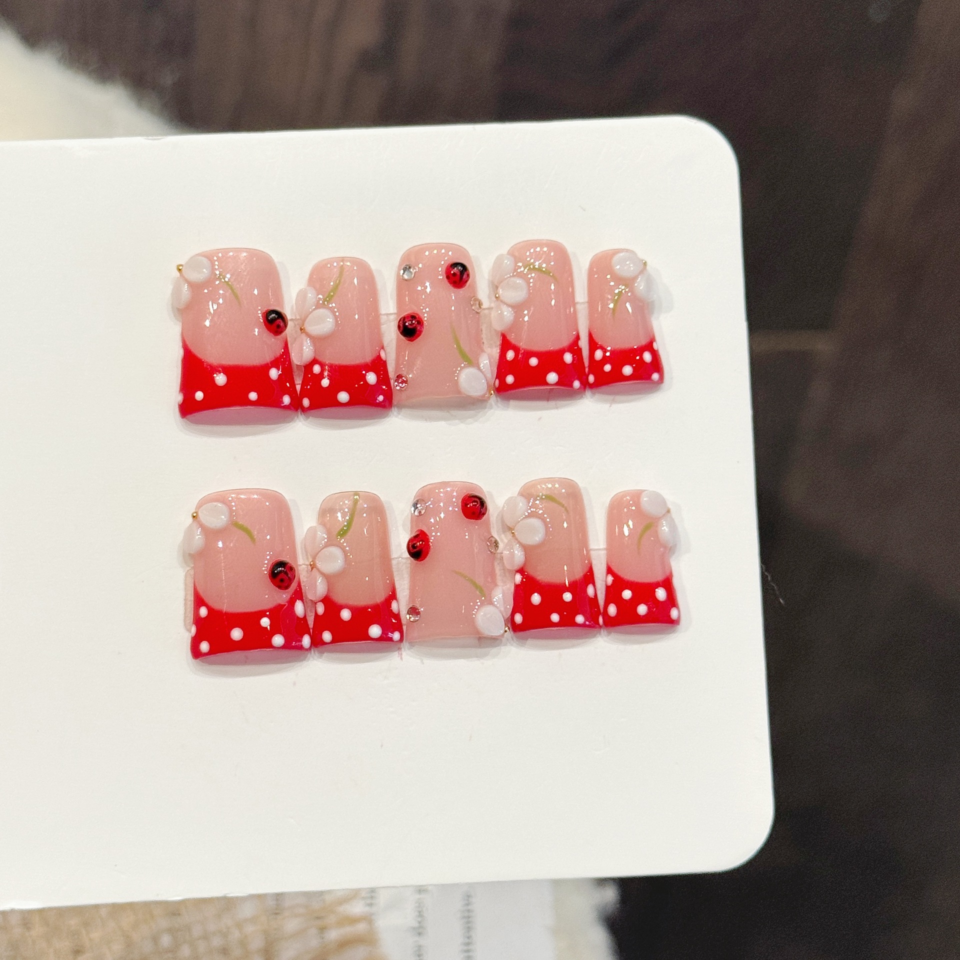 10pcs Pure Hand Pressed Short  - Resin Art Ideas avis et prix