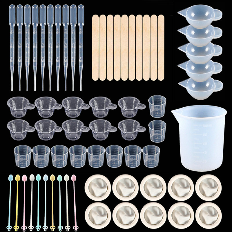 Epoxy Resin Tools Kit Silicone - Resin Mixing Cup avis et prix