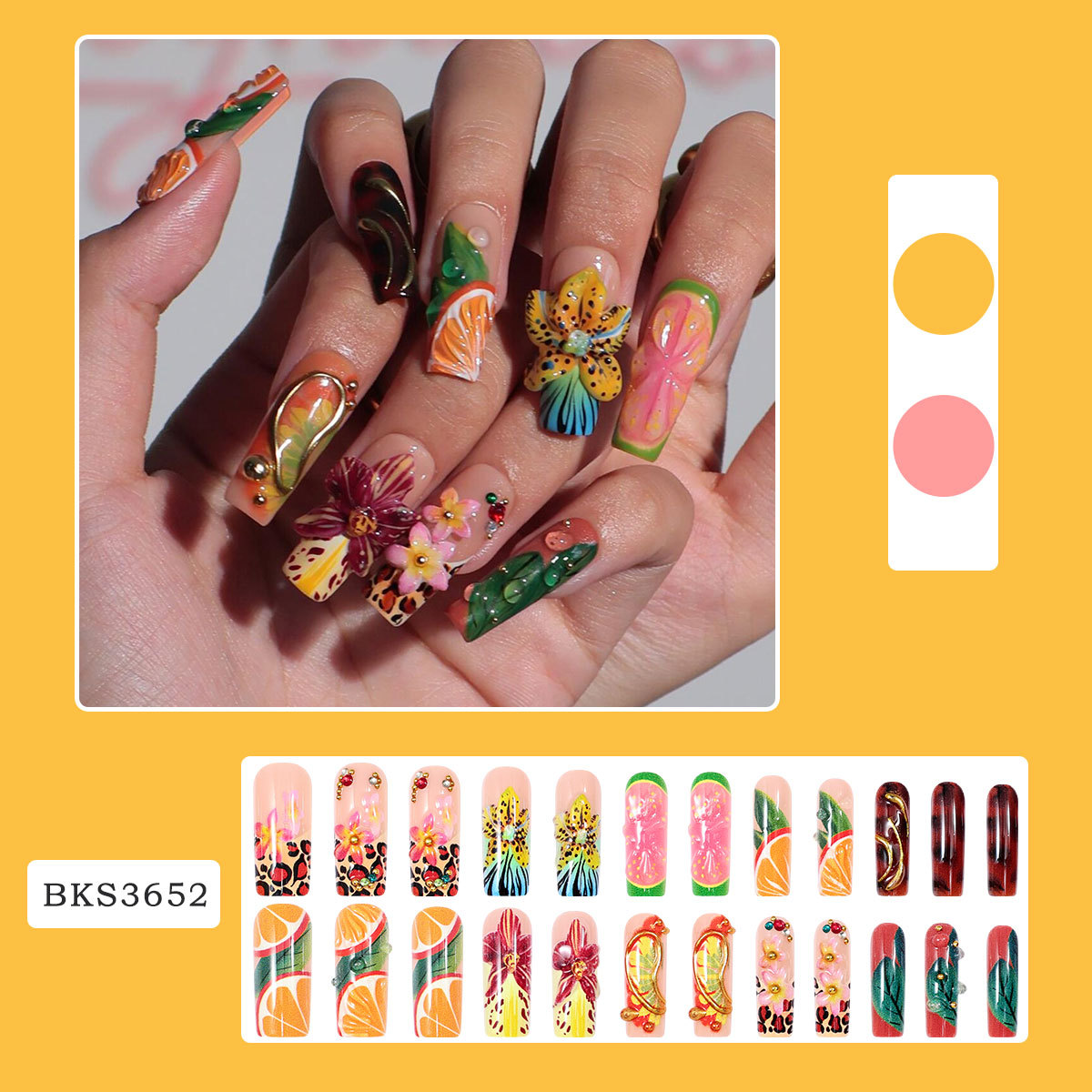 24Pcs Machine Made Press On Na - Resin Art Machine avis et prix