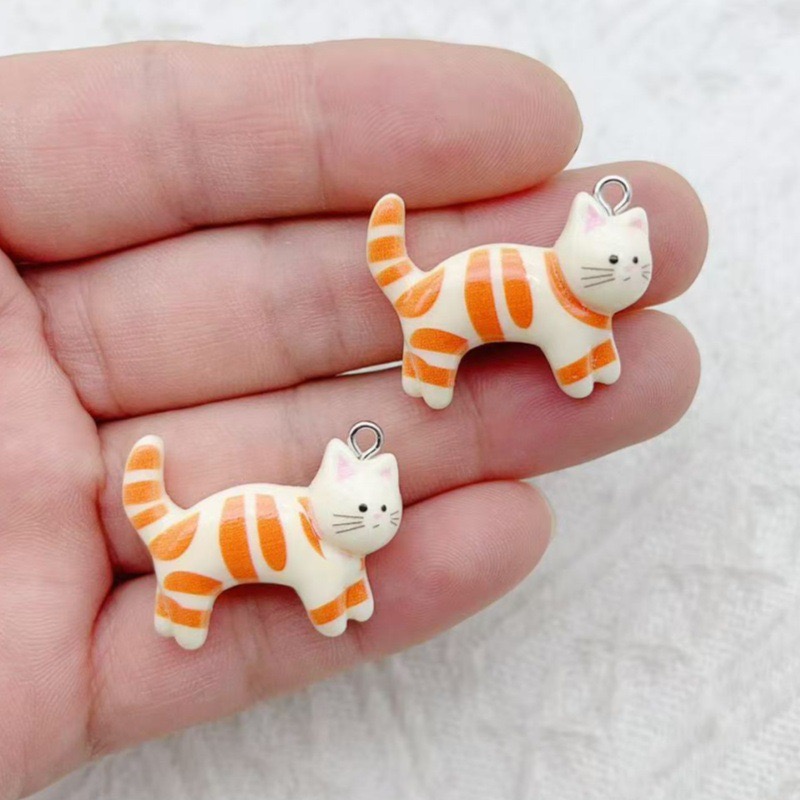 10pcs resin cartoon cat animal - Resin Art Pendant avis et prix