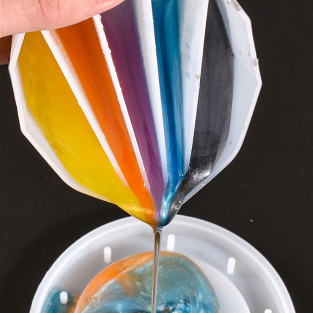 2/3/4/5 Grids Silicone Split C - Resin Mixing Cup avis et prix