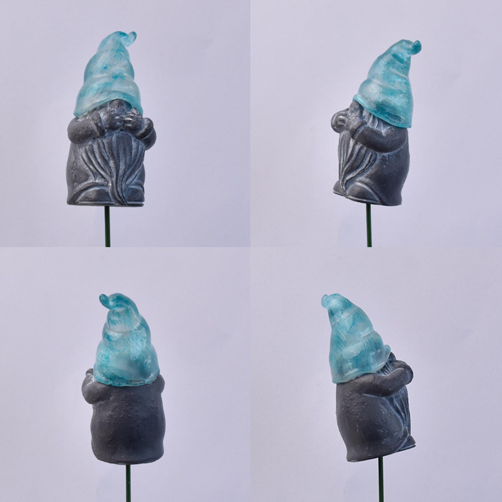 Decorative Garden Stakes 3-Pie - Resin Art With Flowers avis et prix