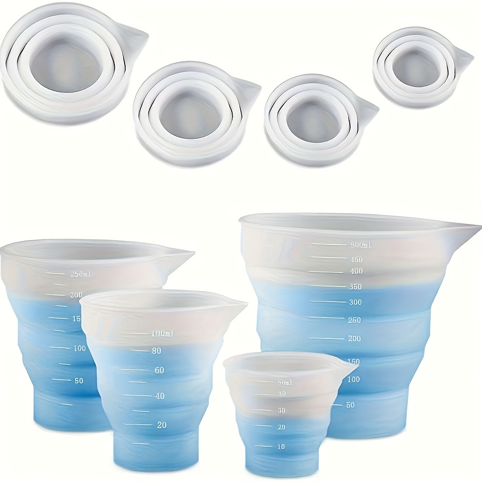 50-500ml Foldable Silicone Mea - Resin Mixing Cup avis et prix