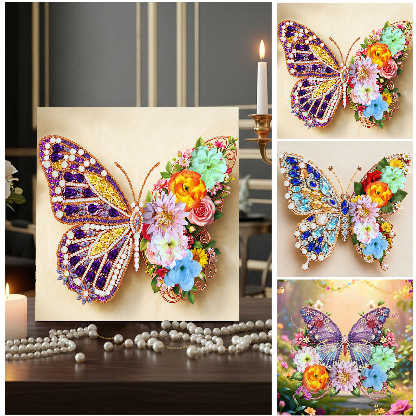 Butterfly DIY Diamonds Dots Ge - Resin Art Kits For Adults avis et prix