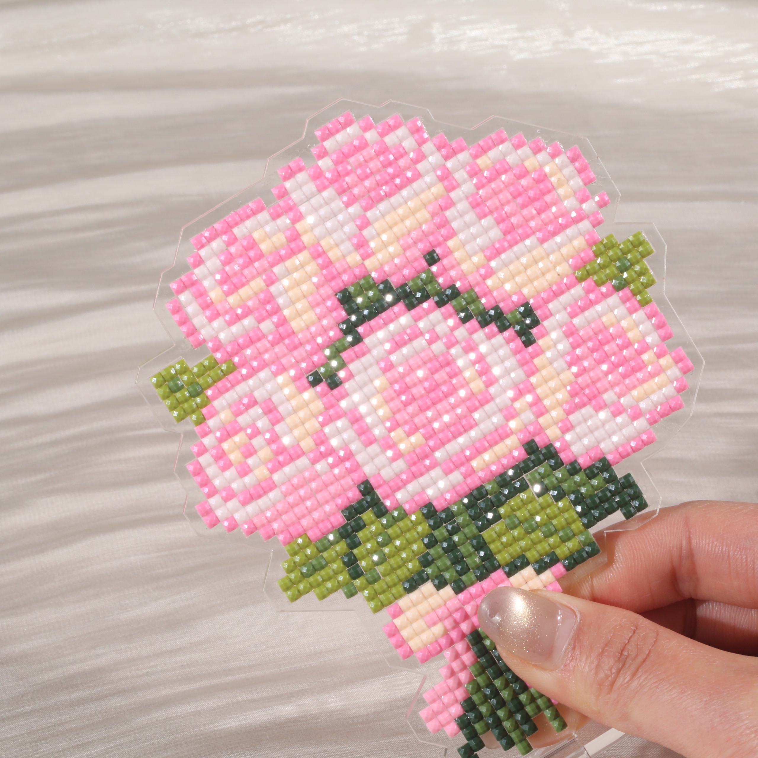 ForeverYoung Pink Rose Bouquet - Resin Art Of Rose avis et prix