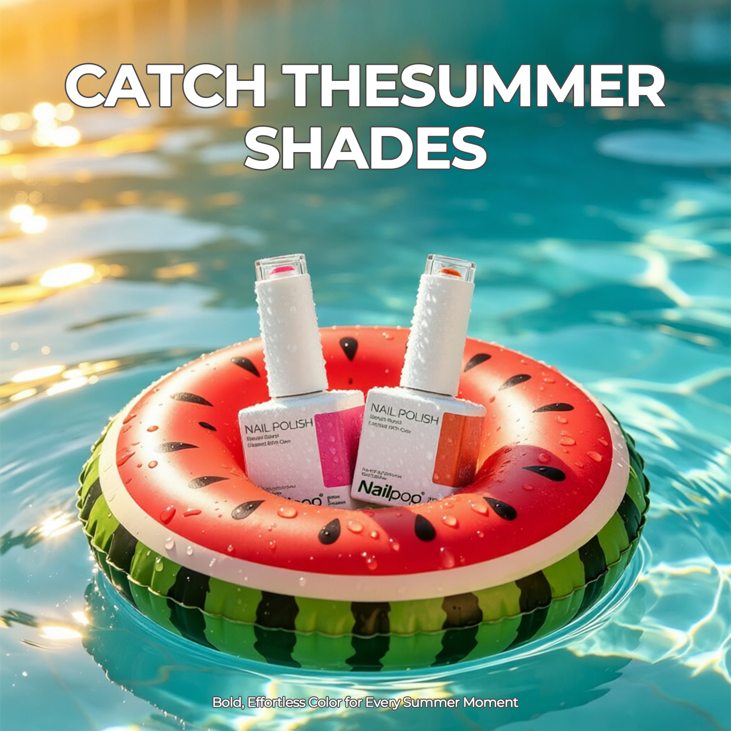 Nailpop Summer Shades Gel Poli - Resin Art Easy avis et prix