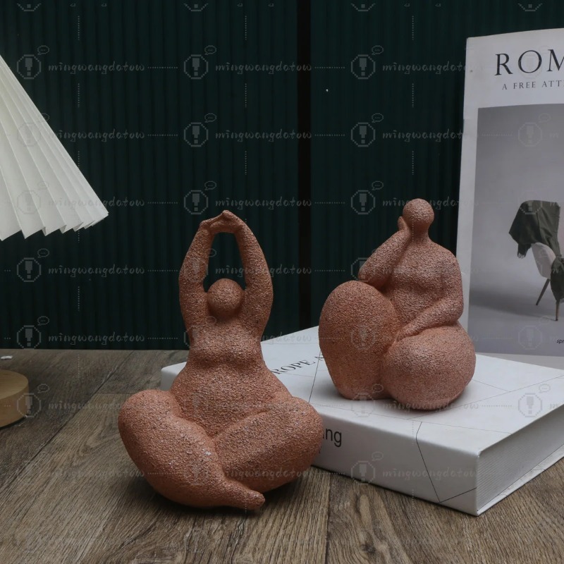 1pc, Sandstone Resin  Chubby W - Resin Art Table Top avis et prix