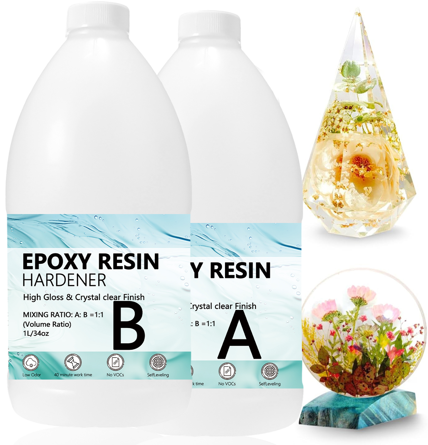 Epoxy Resin Kits Set, Art Kit  - Resin Art Kits For Adults avis et prix