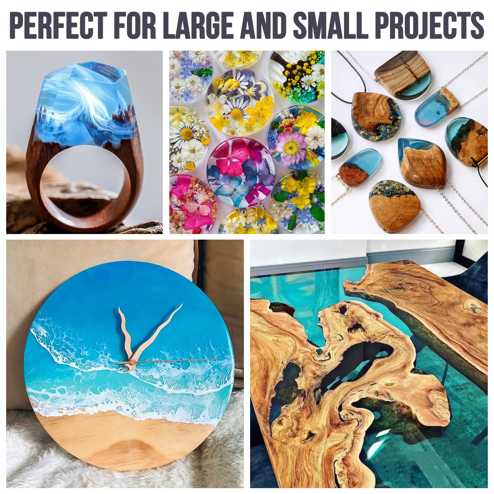 Epoxy Resin Kits Set, Art Kit  - Resin Art Kits For Adults avis et prix