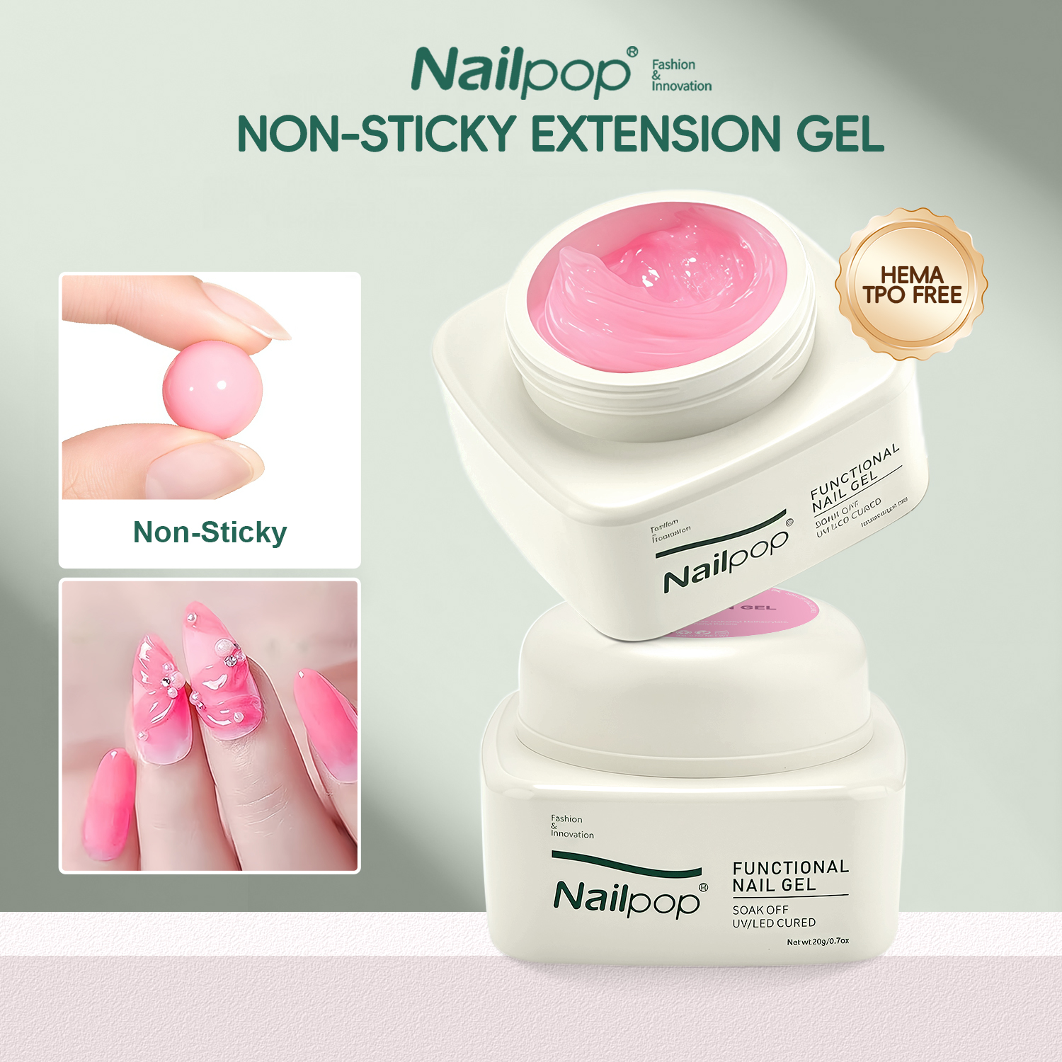Nailpop No TPO HEMA Non Sticky - Resin Art Easy avis et prix