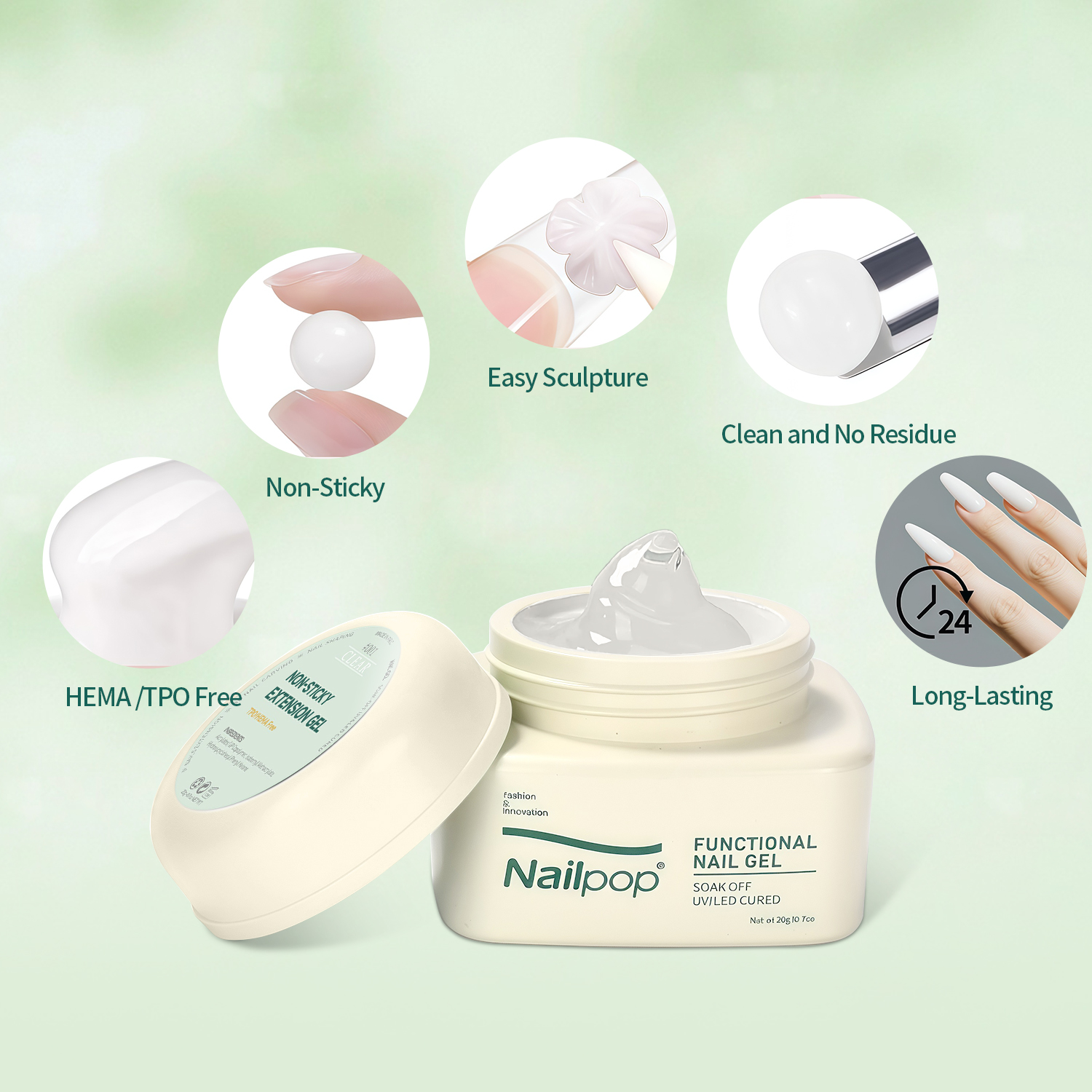 Nailpop No TPO HEMA Non Sticky - Resin Art Easy avis et prix