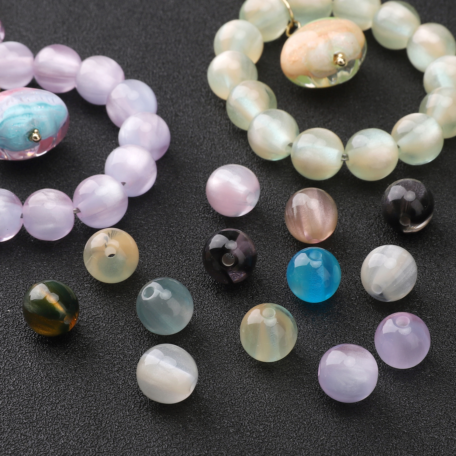 10mm 10pcs Resins Cat Eye Bead - Resin Art Notes avis et prix