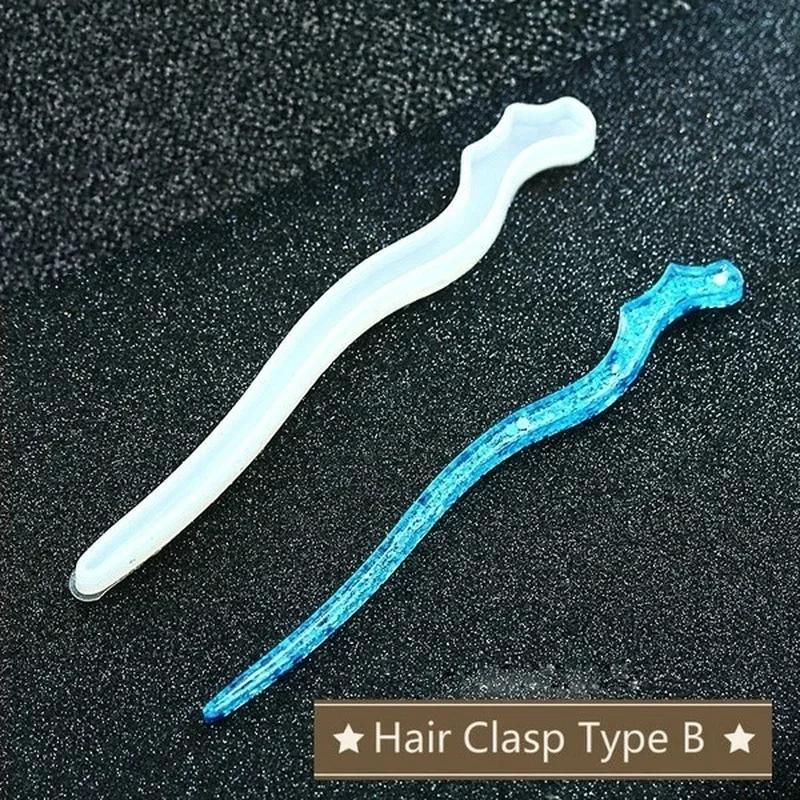 New Transparent Hairpin Silico - Resin Art Notes avis et prix