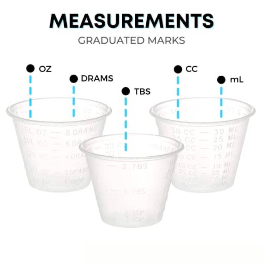 [200 Count - 1 oz.] Disposable - Resin Mixing Cup avis et prix