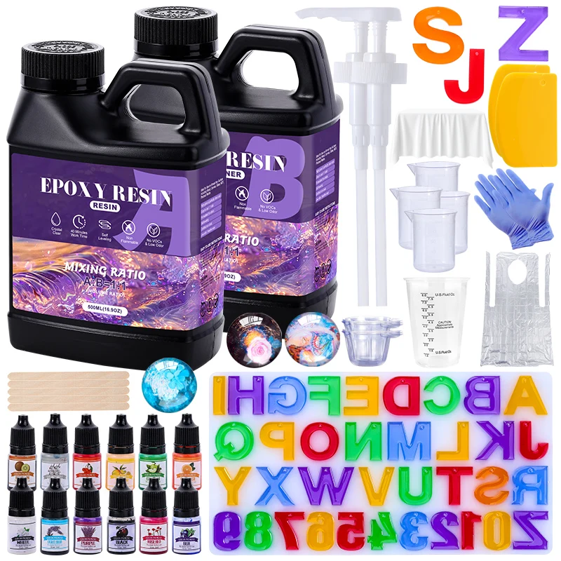 Epoxy Resin Kit Crystal Clear  - Resin Art Easy avis et prix