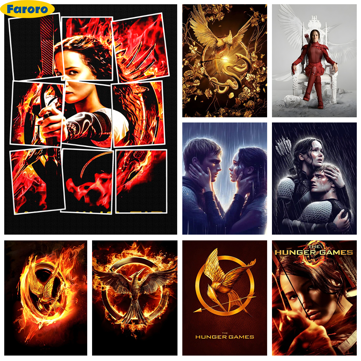 Hunger Games Diamond Painting  - Resin Art Kits For Adults avis et prix