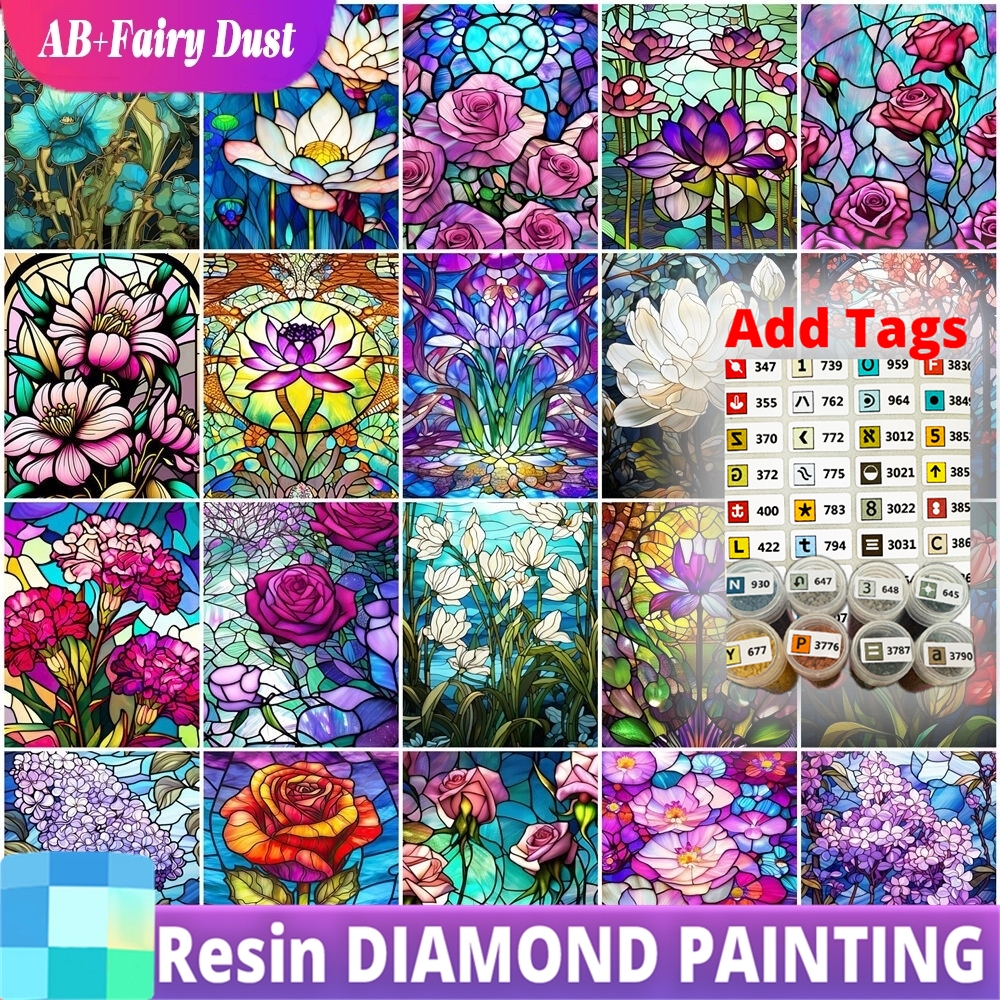 AB Fairy Dust Resin 5D DIY Dia - Resin Art Of Rose avis et prix