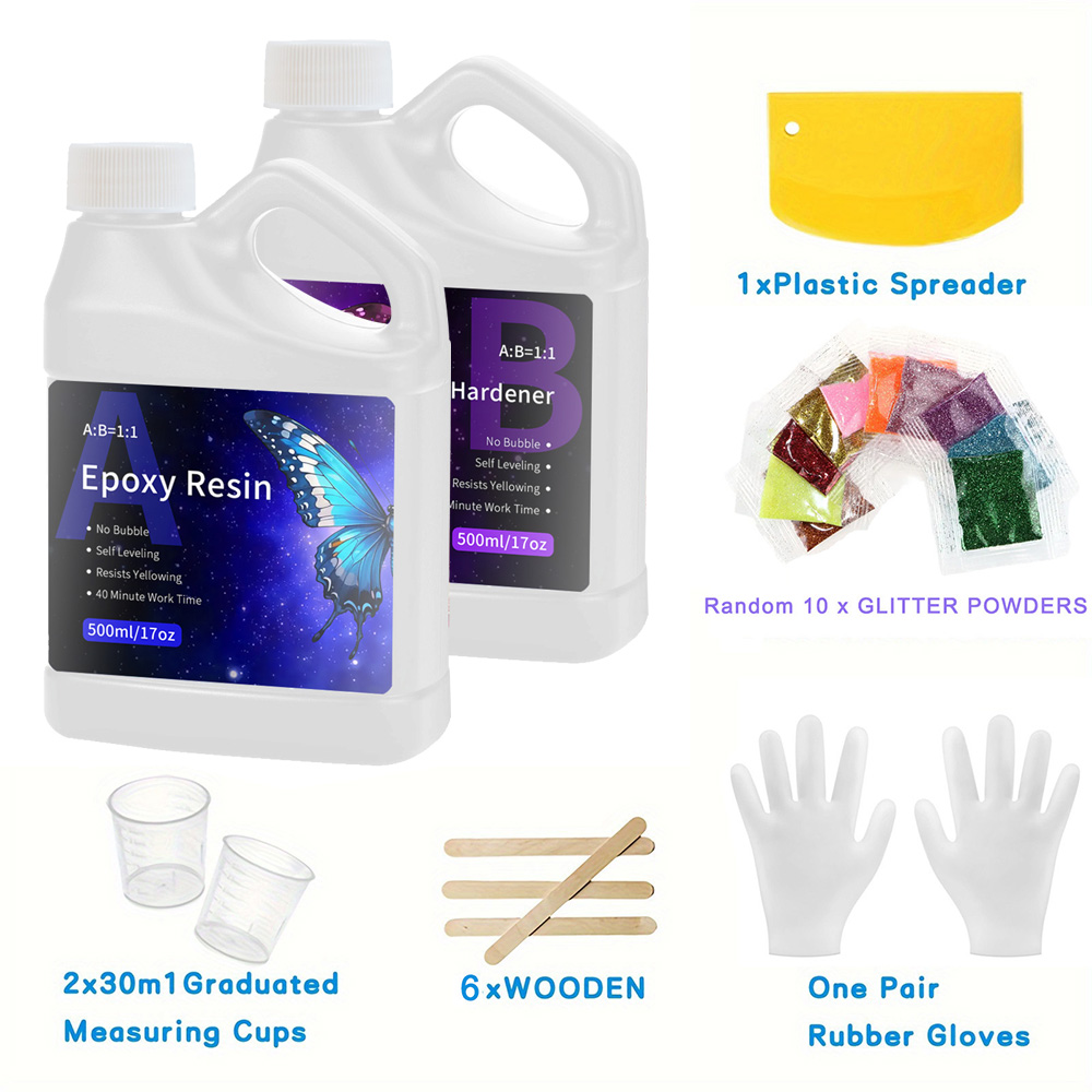 New upgrad 1:1 Epoxy Resin Cry - Resin Art Easy avis et prix