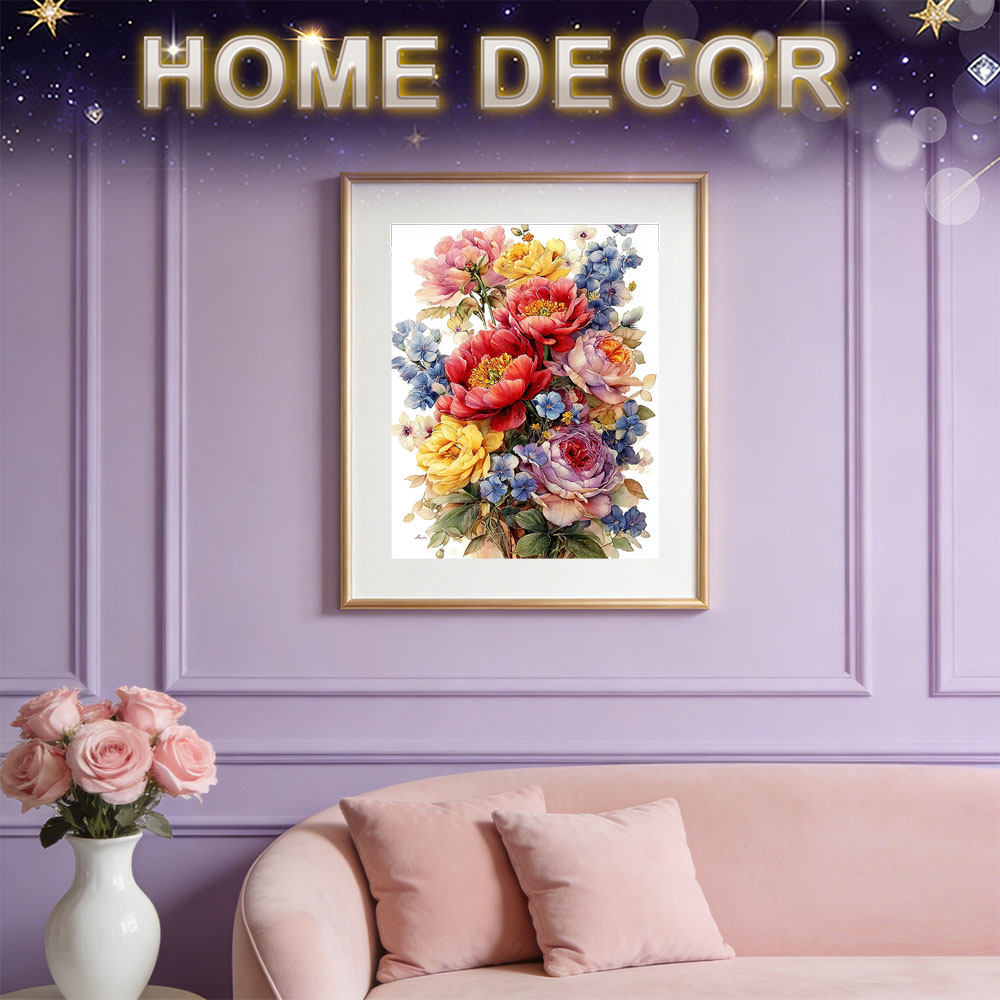HUACAN Diamond Painting Kit Fl - Resin Art Of Rose avis et prix
