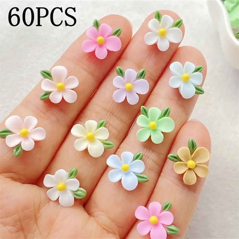 60pcs Mixed Resin Mini Colorfu - Resin Art Of Rose avis et prix