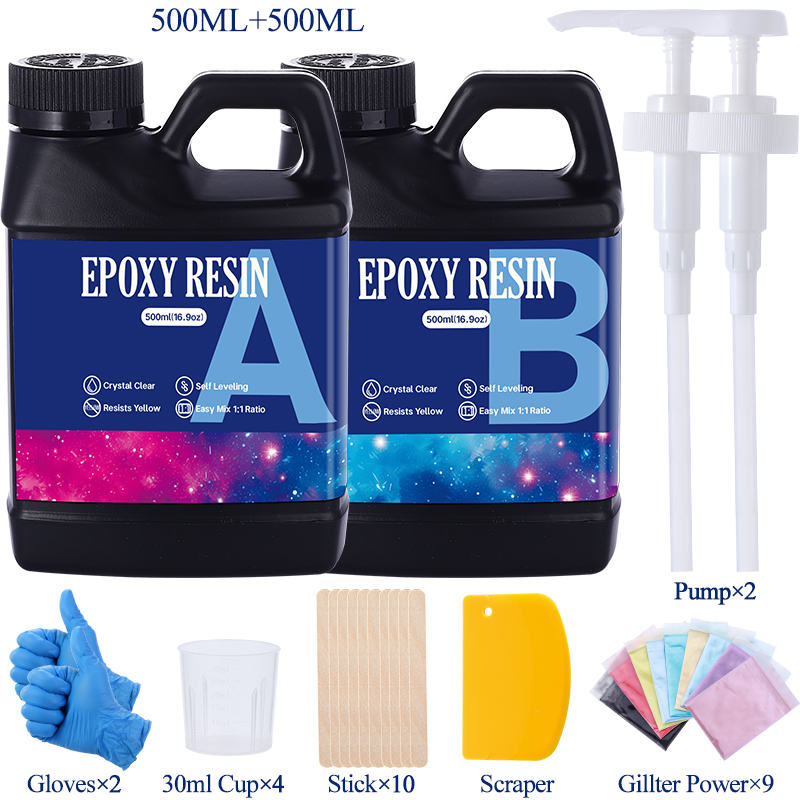 Fast Curing 1:1 Crystal Clear  - Resin Art Table Top avis et prix