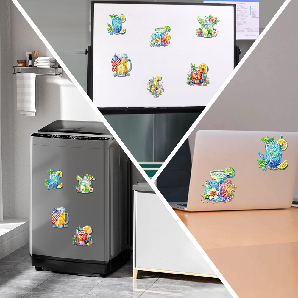 Colorful Diamond Art Refrigera - Resin Art Easy avis et prix