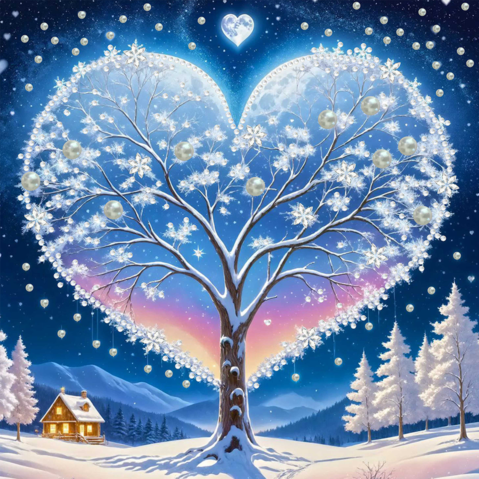 Winter Tree Special Shaped 5D  - Resin Art Ideas avis et prix