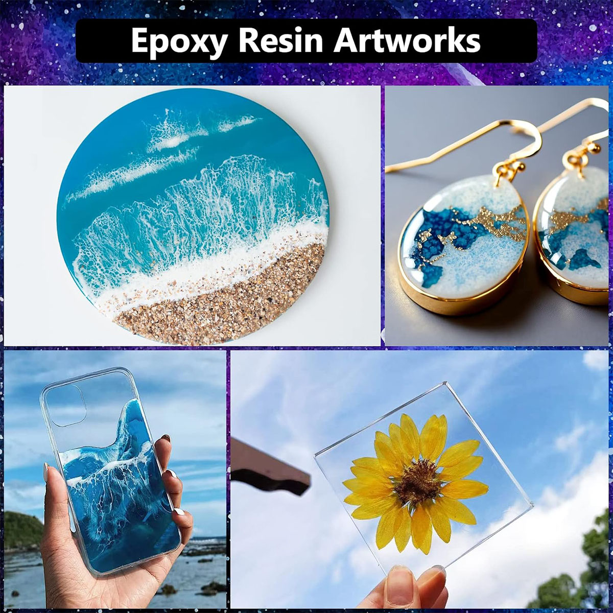 1000ml Crystal Clear Epoxy Res - Resin Art Easy avis et prix