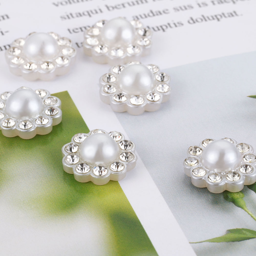 50pcs White Flat Imitation Pea - Resin Art Notes avis et prix