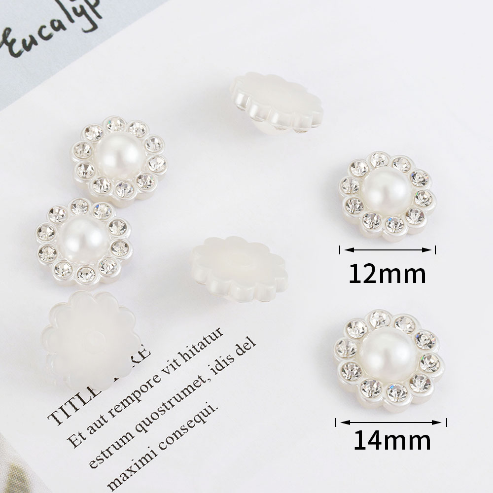 50pcs White Flat Imitation Pea - Resin Art Notes avis et prix
