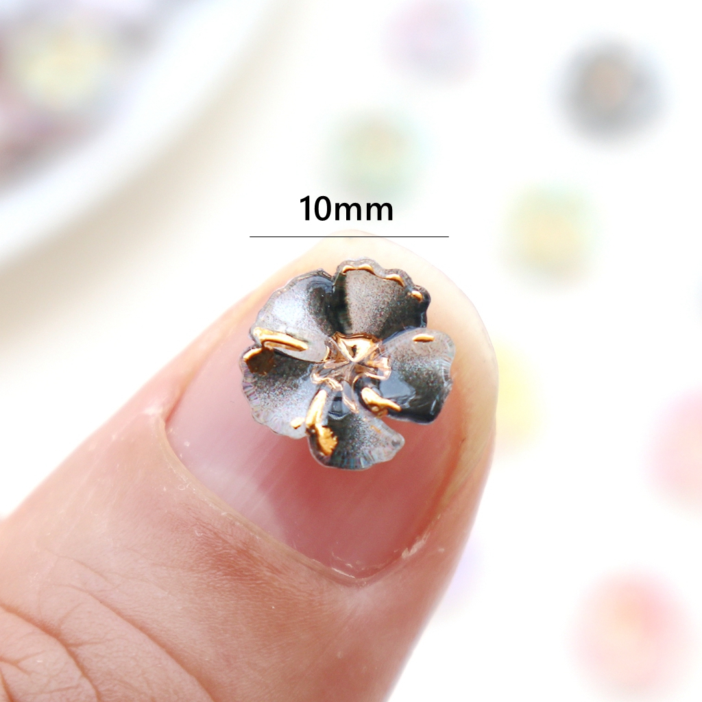 30pcs Mini Resin Flower Caboch - Resin Art With Flowers avis et prix