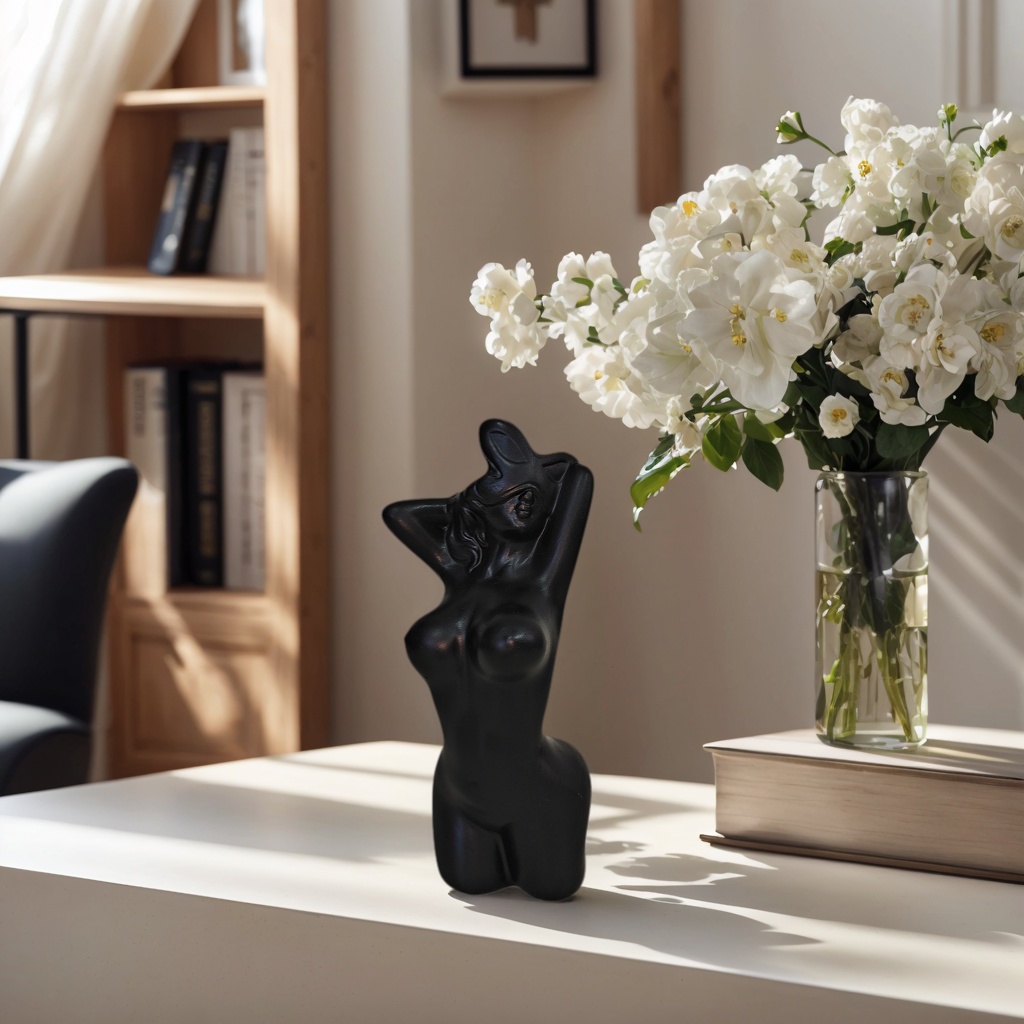 1 Piece of Artistic Human-Shap - Resin Art Table Top avis et prix