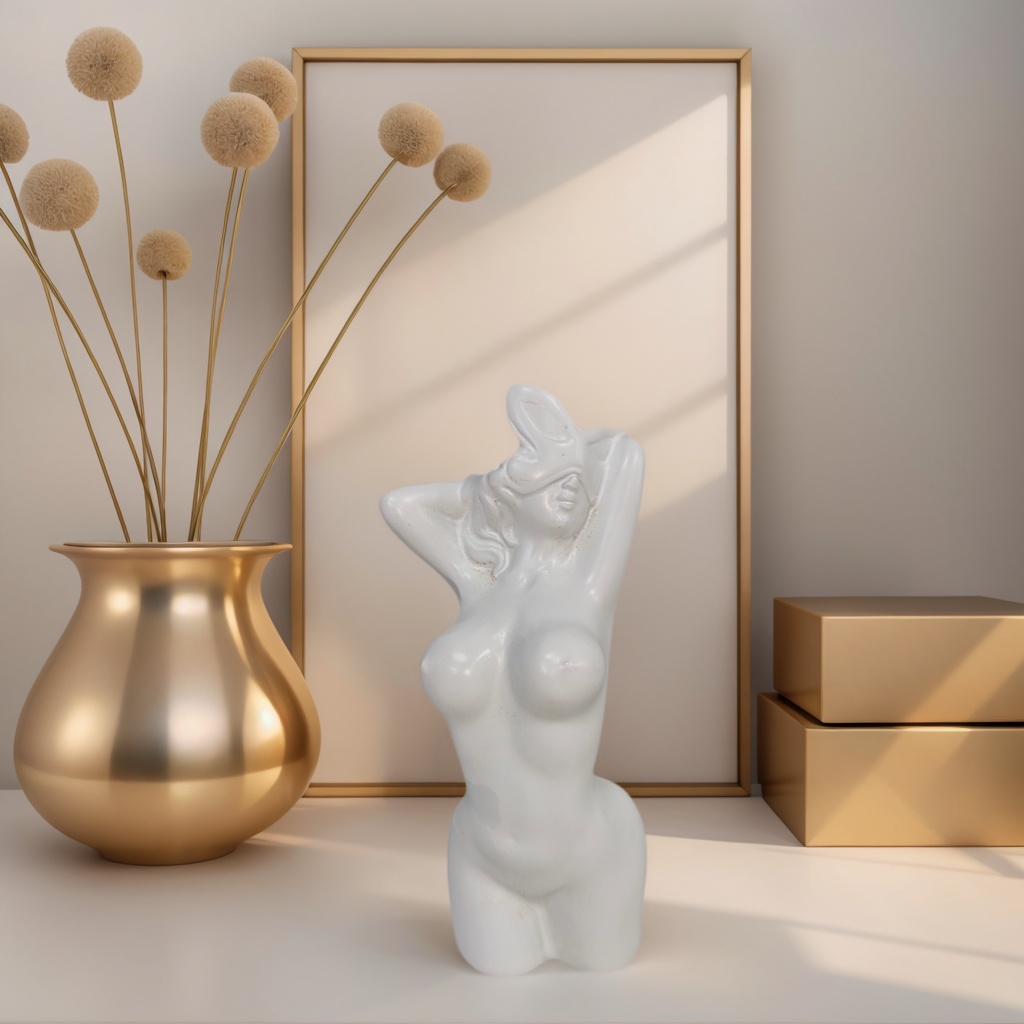 1 Piece of Artistic Human-Shap - Resin Art Table Top avis et prix