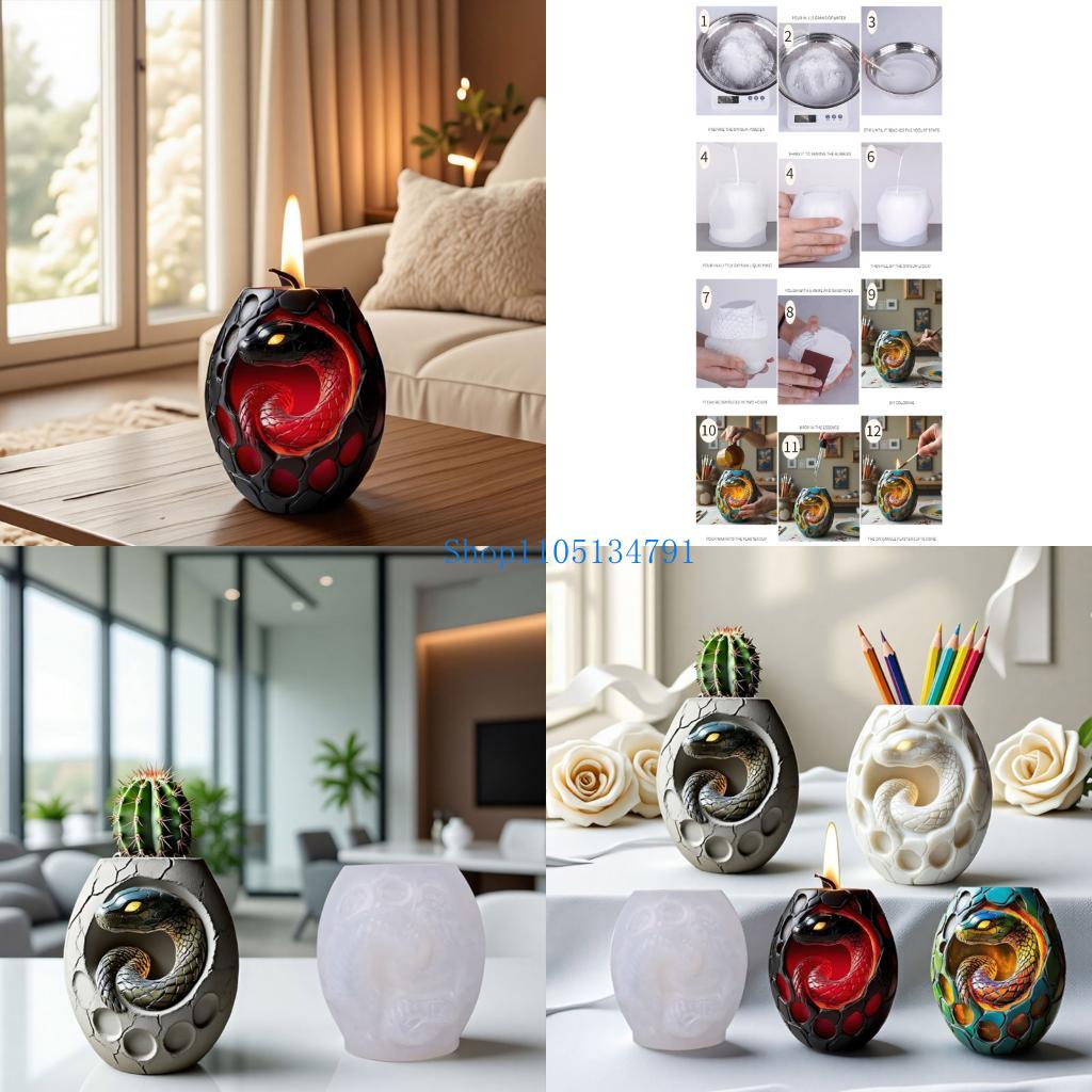 98km Reusable Silicone Snake M - Resin Art Ideas avis et prix