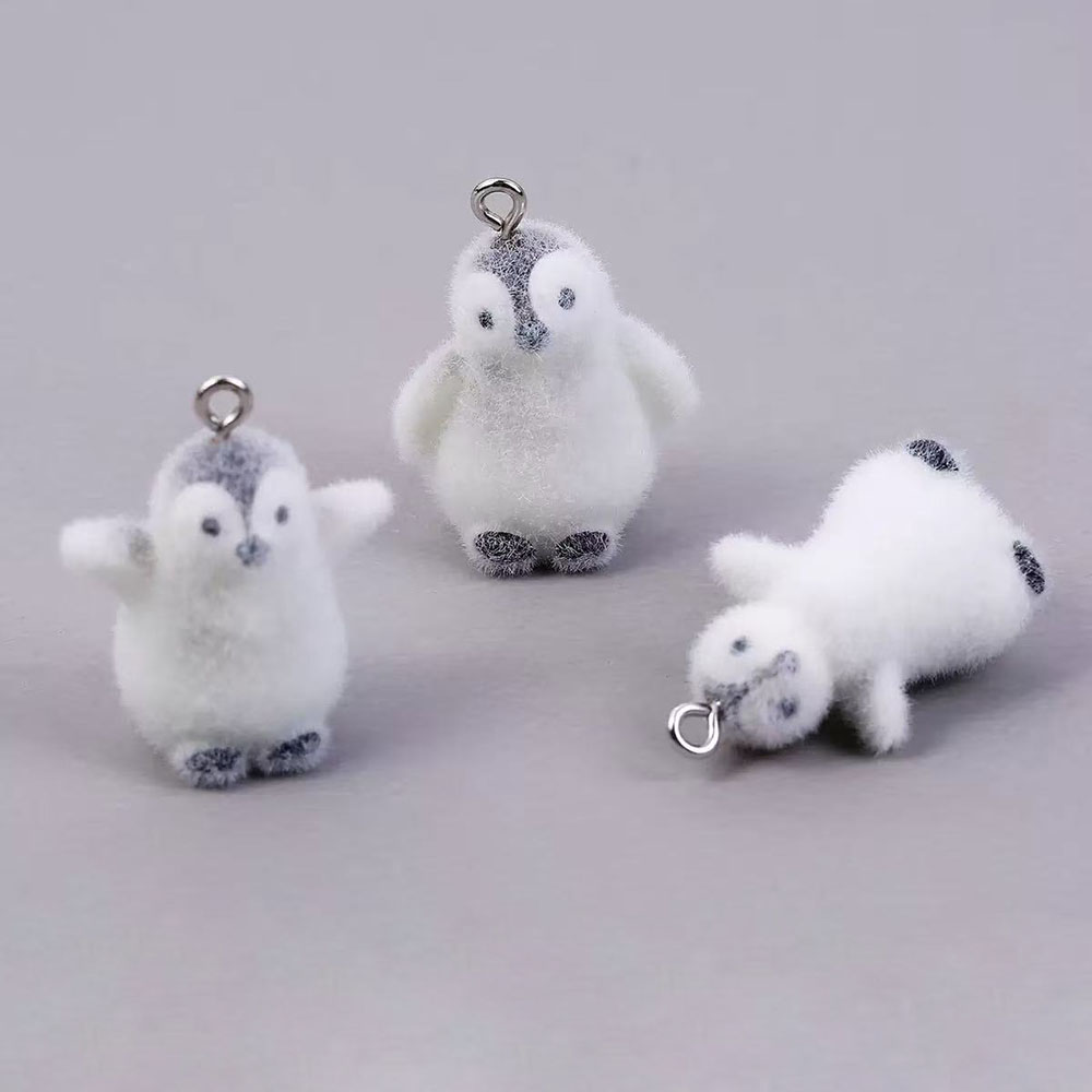 5pcs Flocking Small Penguin Re - Resin Art Notes avis et prix