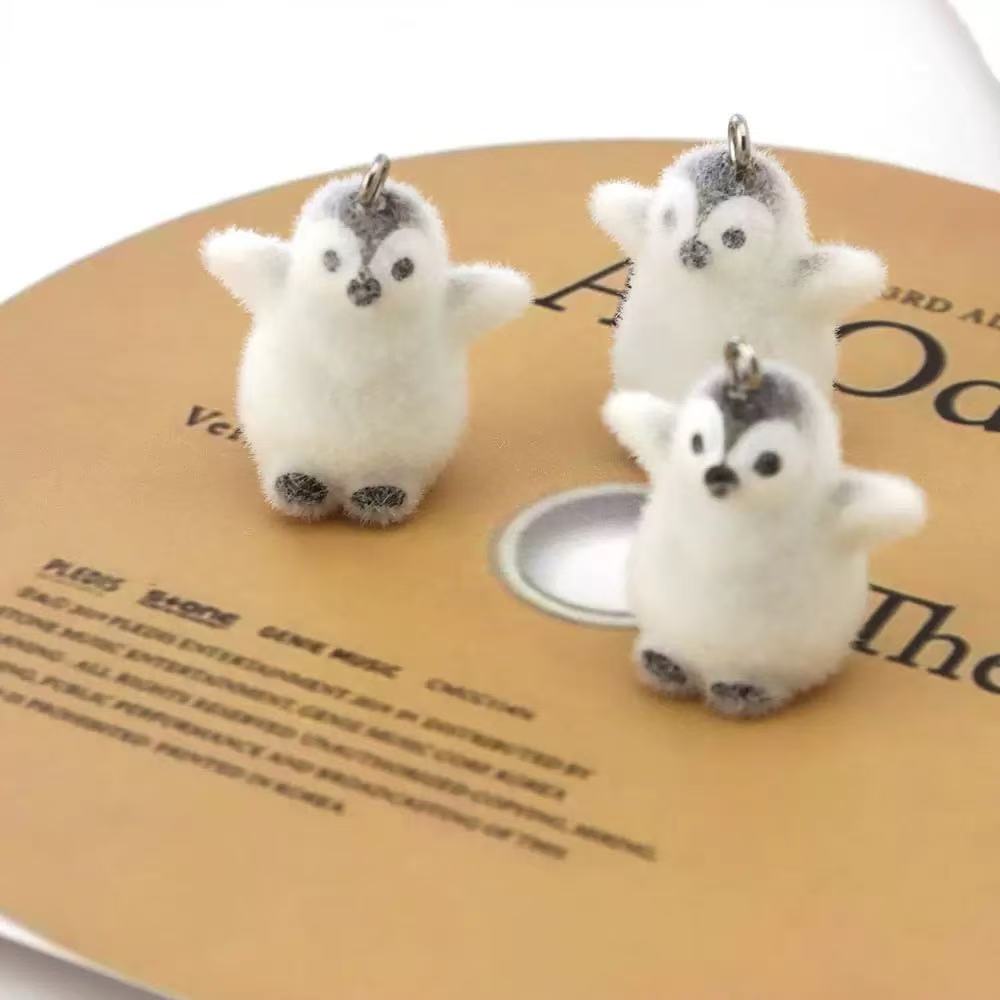 5pcs Flocking Small Penguin Re - Resin Art Notes avis et prix