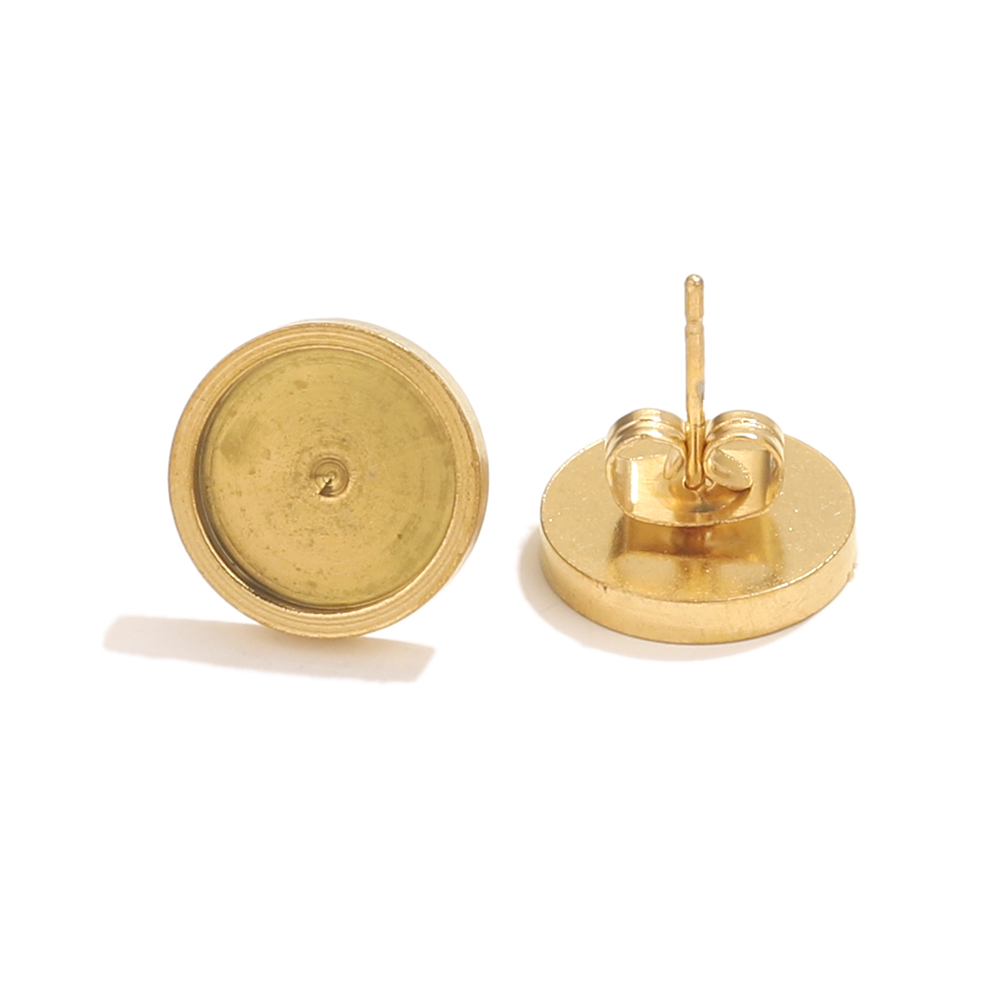 10pcs Stainless Steel Gold Ear - Resin Art Notes avis et prix