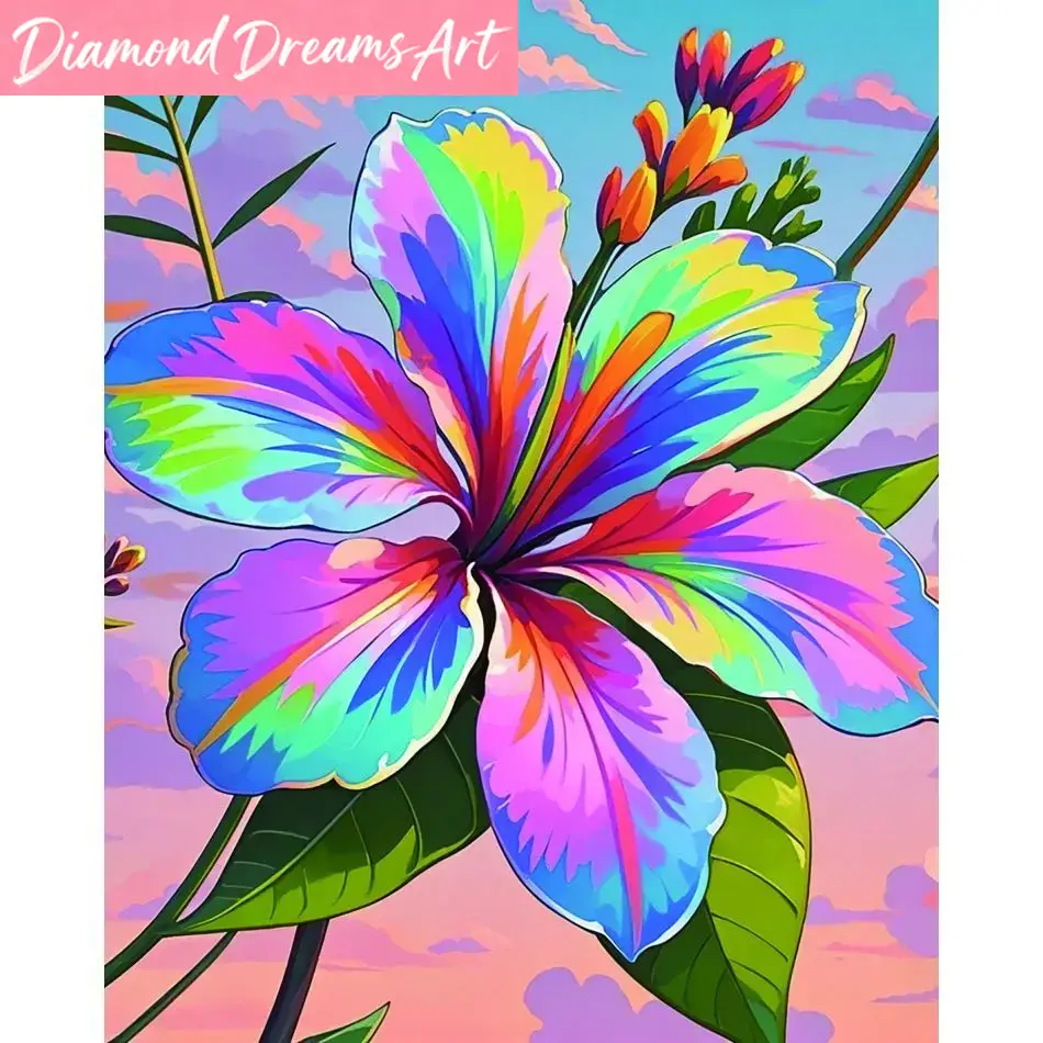 Frameless, Colorful Lily 5d Di - Resin Art Ideas avis et prix