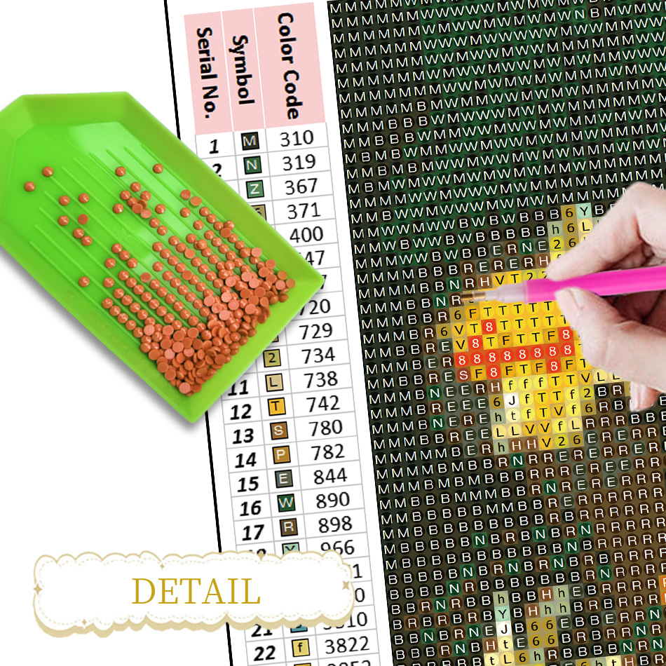 Frameless, Colorful Lily 5d Di - Resin Art Ideas avis et prix