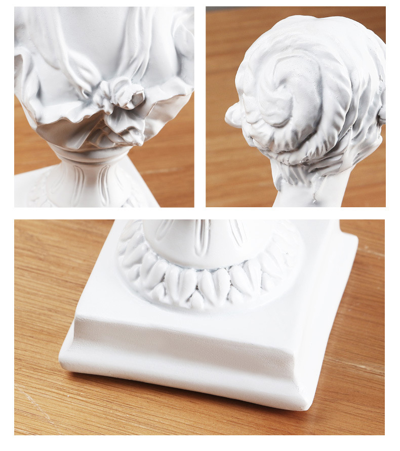 1pc Goddess Bust Statue Classi - Resin Art Table Top avis et prix