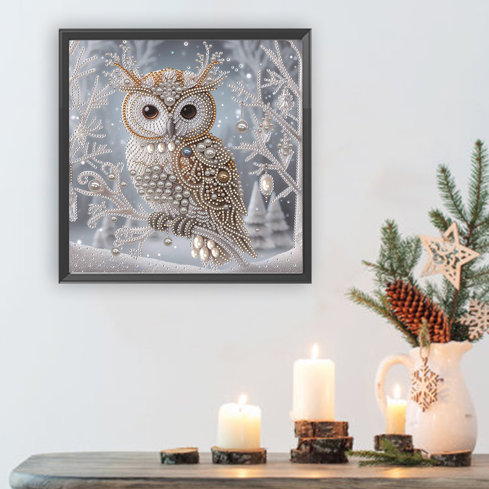 Owl Special Shaped 5D DIY Part - Resin Art Kits For Adults avis et prix
